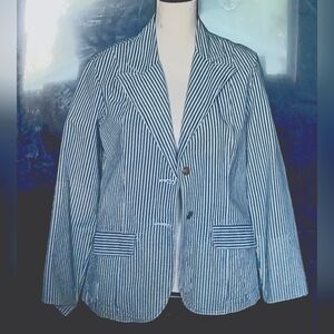 Striped Women's Fashion Blazer